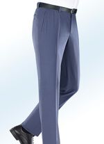 «Klaus Modelle»-Unterbauchhose in 4 Farben  RAUCHBLAU MELIERT