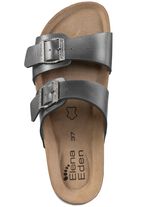 ELENA EDEN Pantolette mit Glitzersteinchen verzierten Schliessen 