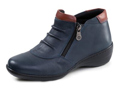 ELENA EDEN, bequeme Damen-Boots, Weite H, mit herausnehmbarem Fussbett 