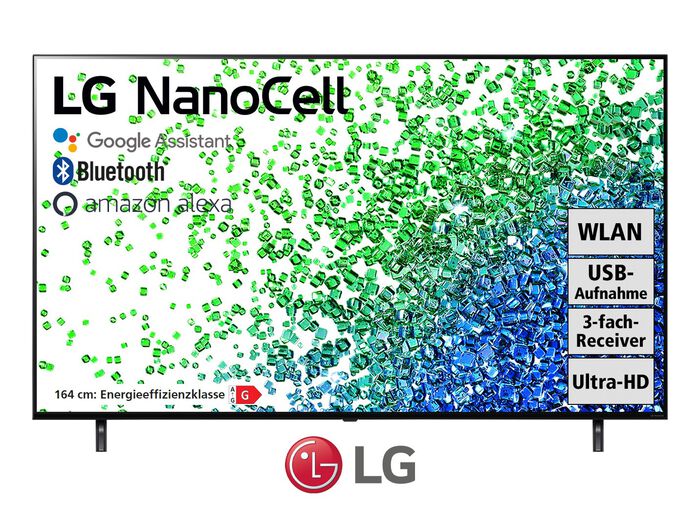 LG ultraflacher 4K-NanoCell-Fernseher 