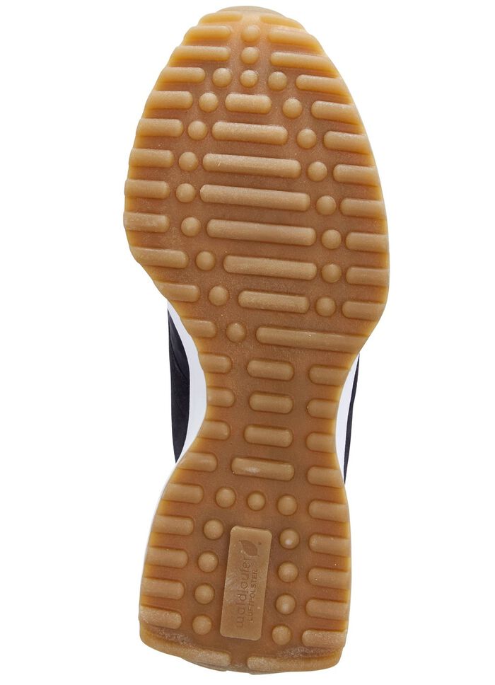 Waldl&auml;ufer Sneaker mit frecher Glitzer-Applikation DUNKELBLAU