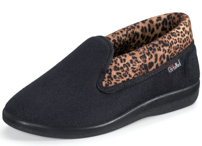 Hausschuh mit anatomisch geformten Fussbett 