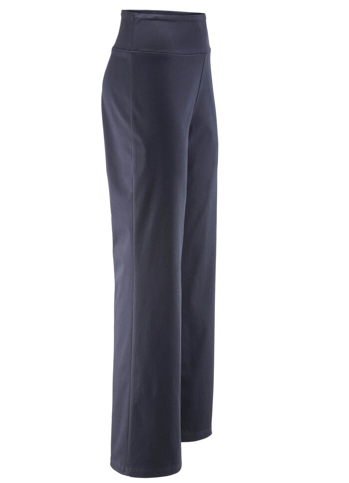 Soft-Stretch-Hose in modischer Weite MARINE