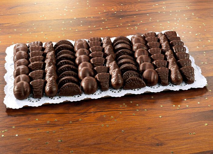 Schokoliertes Fruchtgelee 