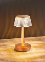 LED-Tischleuchte mit Kristall-Effekt GOLD