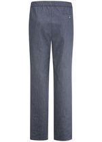 «Klaus Modelle»-Edel-Schlupfjeans mit Gummibund in 2 Farben BLAU