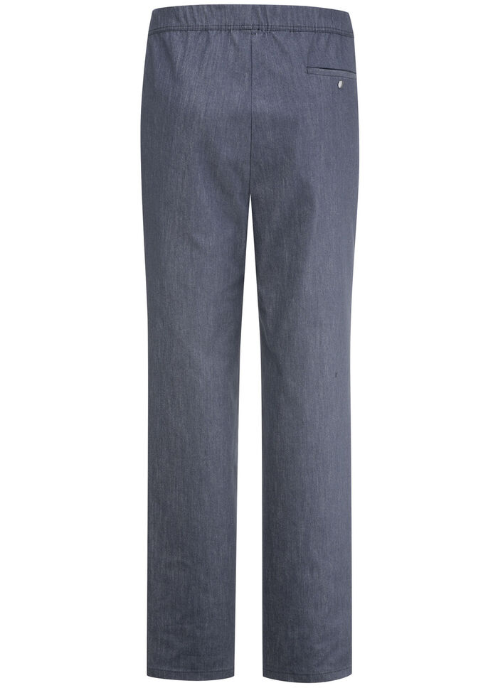 «Klaus Modelle»-Edel-Schlupfjeans mit Gummibund in 2 Farben BLAU