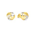 S&uuml;sse Ohrstecker in Bicolor 