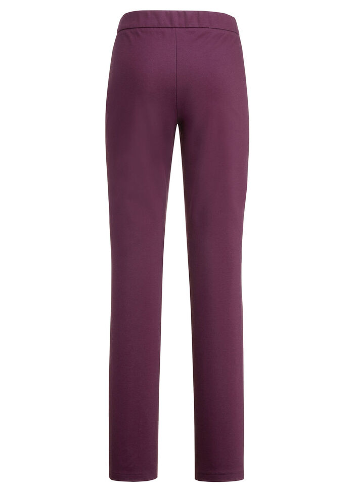 Hose mit weicher, wärmender Innenseite BEERE