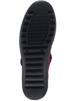Slipper mit herausnehmbarem Lederfussbett, Weite G BORDEAUX