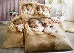 «Dobnig» Bettwäsche mit Katzenkindern 