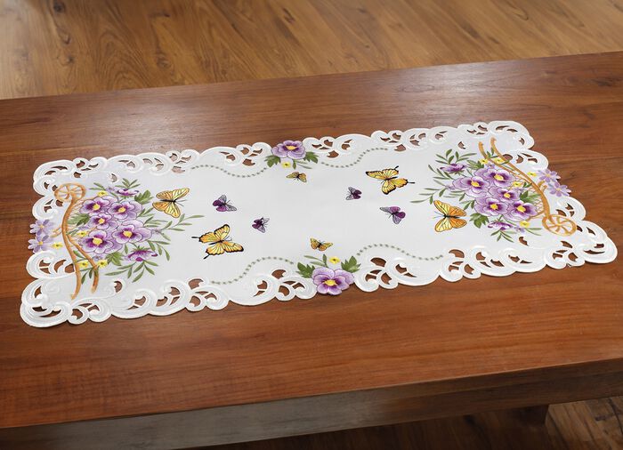 Fr&uuml;hlingshafte Tisch- und Raumdekoration 