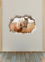 3D-Wand-Tattoo mit beeindruckendem 3D-Effekt 