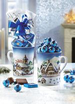 Tassen Winterlandschaft, 2er-Set, mit süsser Füllung 
