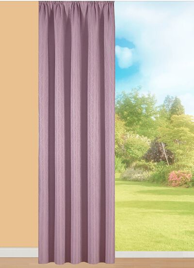 &Uuml;bergardine  mit Universalschienenband 