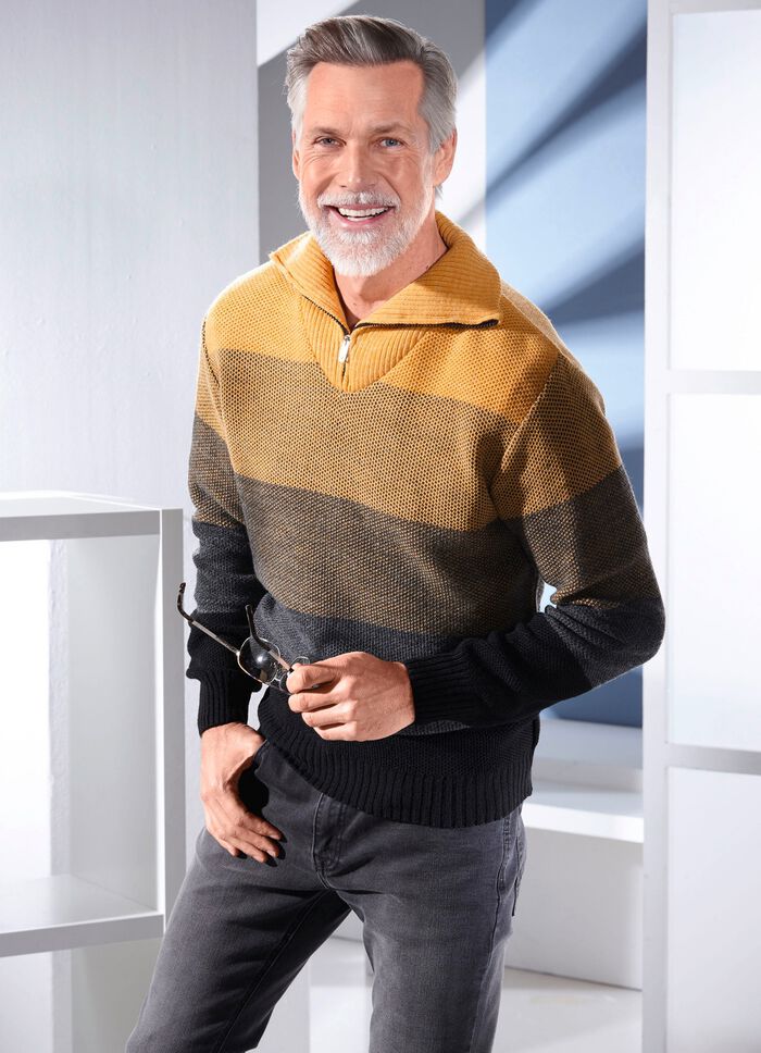 Troyer mit kurzem Reissverschluss 