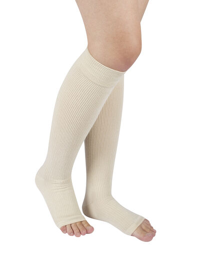Zweierpack Stützkniestrümpfe 