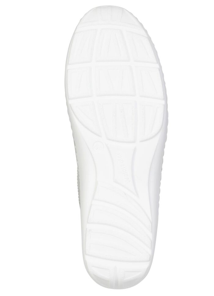 Waldl&auml;ufer, bequeme Damen-Slipper, Weite H, mit herausnehmbarem Fussbett CHAMPAGNER