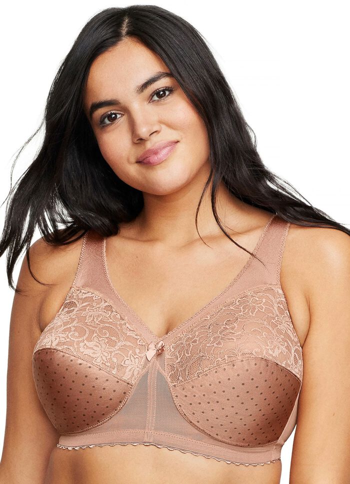 Glamorise St&uuml;tz-BH mit Spitze 