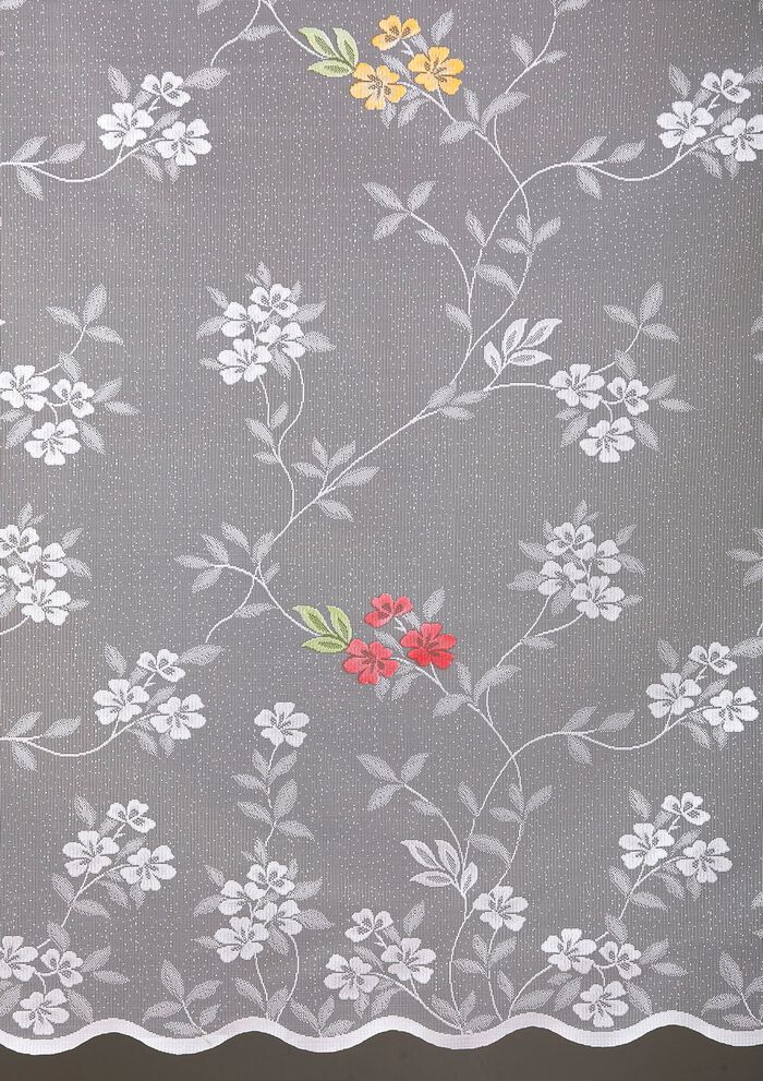 Bezaubernder Langvorhang mit Universalschienenband MULTICOLOR