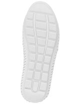 Gemini, leichte Damen-Slipper, Weite G, mit herausnehmbarem Fussbett WEISS