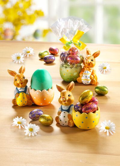 Eierbecher mit s&uuml;sser F&uuml;llung, 3er-Set 