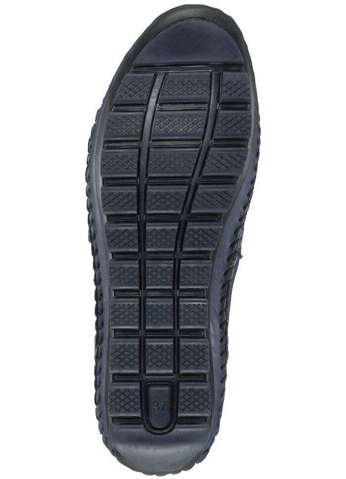 Gemini, bequeme Damen-Stiefeletten, Weite G, mit herausnehmbarem Fussbett BLAU