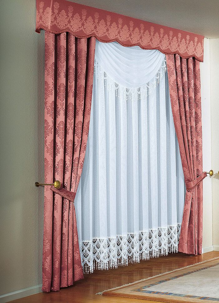 Vorhang mit Plauener Spitze 