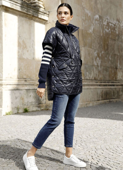 Weste mit Reißverschlussleiste 