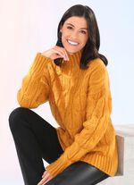 Pullover in sehr flauschiger Qualit&auml;t SAFRAN