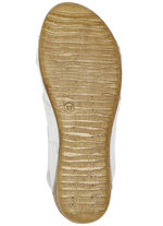 Andrea Conti Sandale mit Metallschmuck WEISS