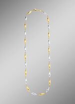 Hochwertige Halskette in Bicolor 