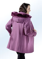 Jacke mit abnehmbarer Kapuze 