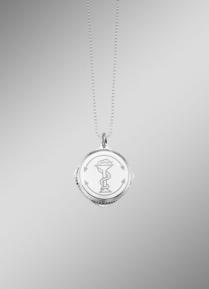 SOS-Anh&auml;nger aus Silber 