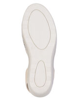 Sommerliche Damen-Sandalen, Weite G, mit Elastikb&auml;ndchen BEIGE