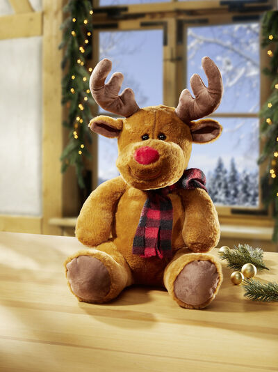 Kuschelweicher Plüsch-Elch 