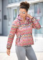 Funktions-Kurzjacke mit farbbrillantem Inkjet-Druck 