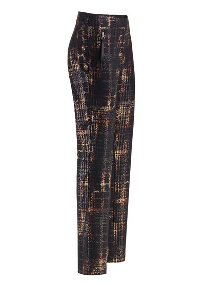 Hose mit angeschnittenem Bund 