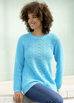 Pullover in Perlfang 