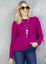 Pullover mit Struktur 