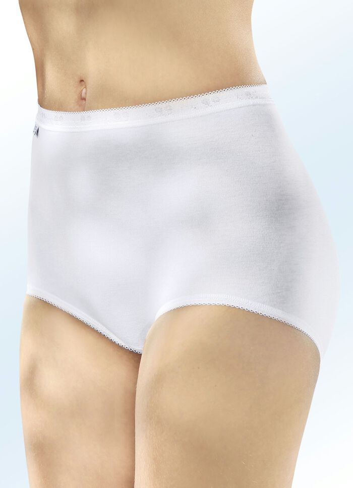 Sloggi Zweierpack Maxi-Slips WEISS