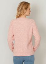 Pullover aus Effektgarn 