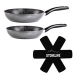 STONELINE® Pfannen-Set, 3-teilig ORANGE