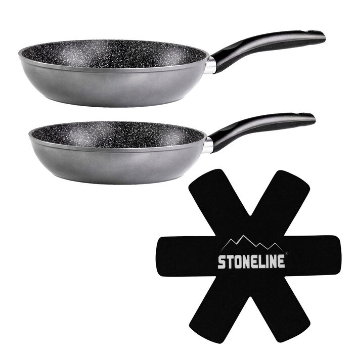 STONELINE® Pfannen-Set, 3-teilig ORANGE
