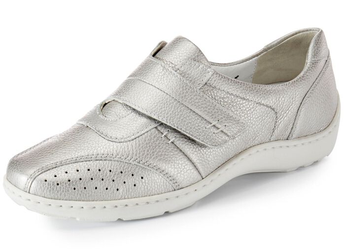 Waldl&auml;ufer, bequeme Damen-Slipper, Weite H, mit herausnehmbarem Fussbett 