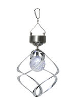 Solar-LED-Mobile aus rostfreiem Aluminium 