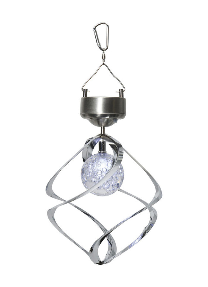 Solar-LED-Mobile aus rostfreiem Aluminium 