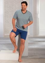 Shorty mit V-Ausschnitt 