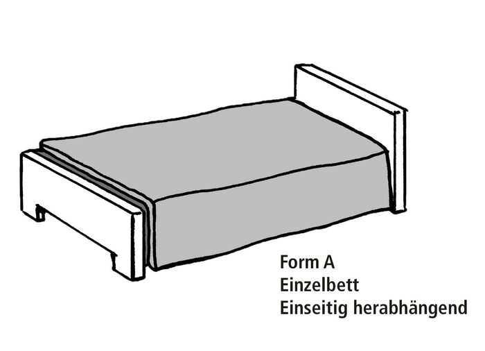 Tagesdecken und Kissenbez&uuml;ge in edler Samt-Optik CREME