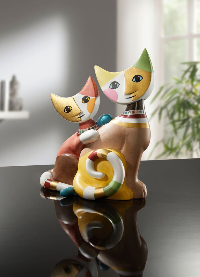 Katzenpaar  aus der Rosina-Wachtmeister-Kollektion 